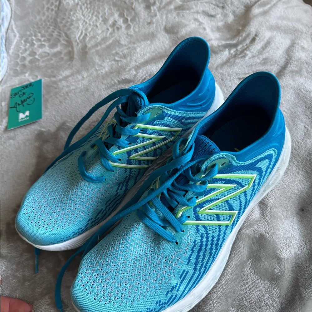 Blue & green new balances